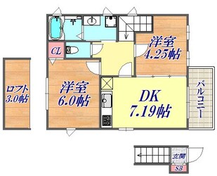 プレミールYAYOIの物件間取画像